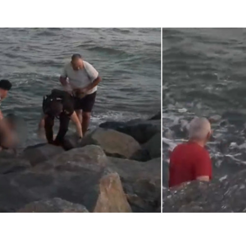 Intervenție de urgență pentru salvarea a doi copii pe malul mării