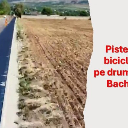 Construcție de piste de biciclete în zona viticolă a Prahovei