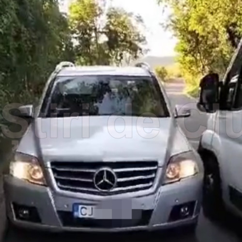 scandal grav în trafic pe strada donath din cluj-napoca