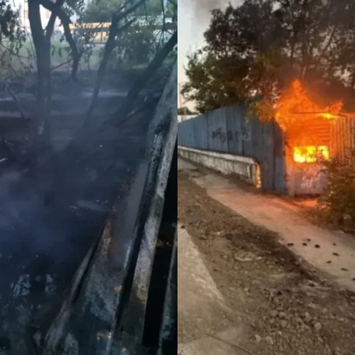 incendiu devastator în resita: un bărbat găsit carbonizat într-o baracă părăsită