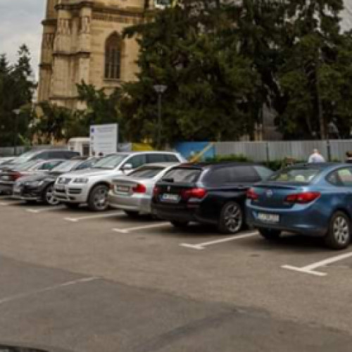 Probleme la parkarea din Piata Unirii din Cluj-Napoca