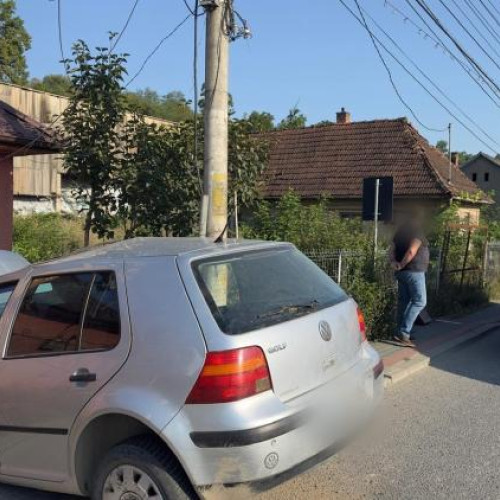 accident la Bontida: șofer din Cluj a pierdut controlul în încercarea de a evita coliziunea
