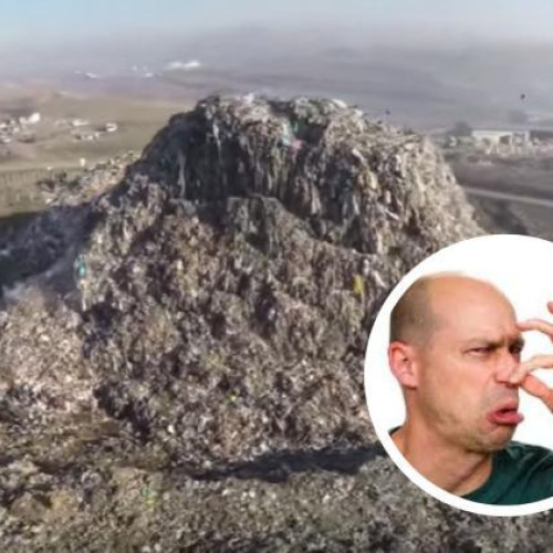 Mirosul neplăcut de gunoi de la Pata Rât, amplificat de temperaturile ridicate