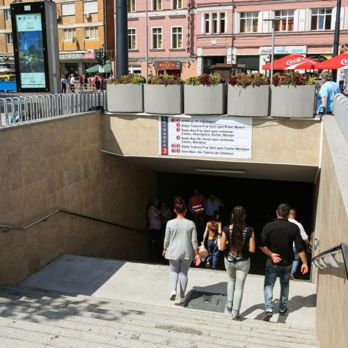 Starea pasajului din Piața Gării, o problemă pentru clujeni