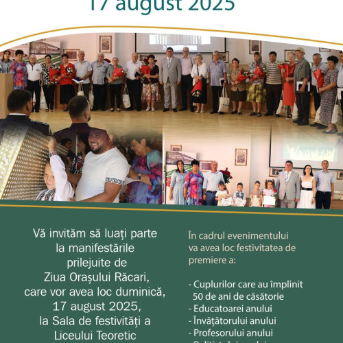 Ziua orașului Răcari: festivități și premiere pentru comunitate