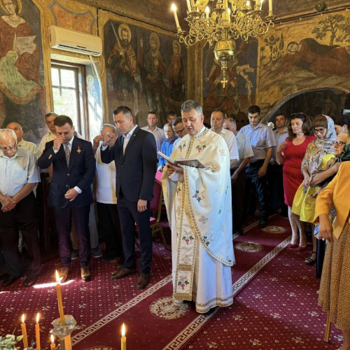 sarbatoare de hram la razvad: credincioșii s-au adunat pentru rugăciune și voie bună