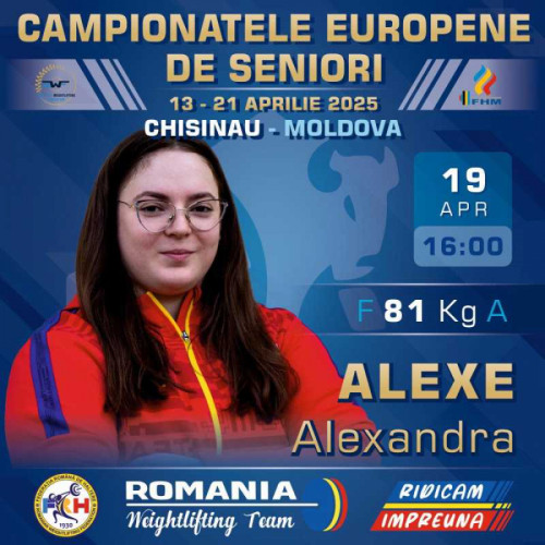 Galateanca Alexandra Alexe, dublă campioană europeană și tripla campioană națională cu clubul Dunărea Galați, este pregătită pentru Campionatul Balcanic de la Atena, din octombrie, fiind componentă a lotului național de haltere seniori. În același timp, antrenorii Marin Otinceanu și Nicolae Mihai pregătesc tinerii halterofili pentru competițiile naționale Under 12 și Under 15. Potrivit site-ului viata-libera.ro, aceștia pun accent pe fratele Eduard Habelea, Razvan Habelea, pe Fredi Fotiadis și pe Adrian Burghelea, ultimul fiind la debut în competițiile oficiale.