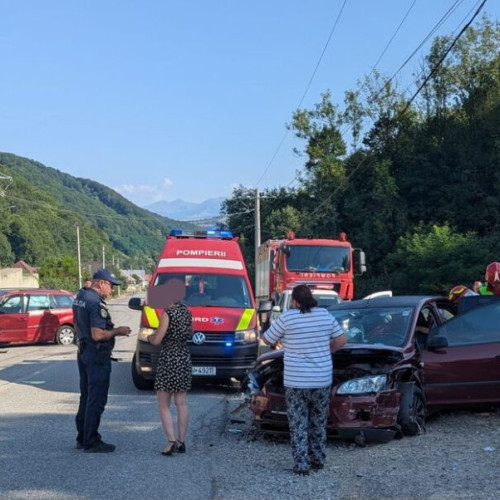 accident rutier la bistrița: o femeie rănită și două șoferițe testate negativ pentru alcool