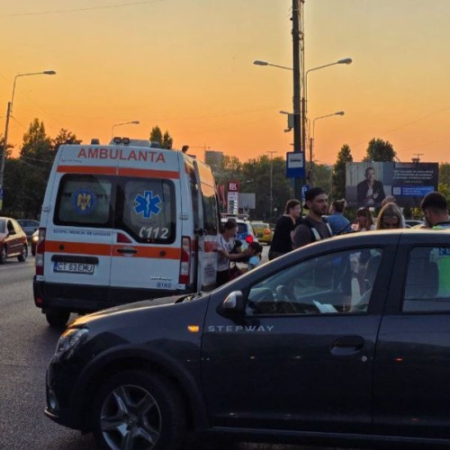 Un pieton a fost accidentat în Constanța de un autoturism