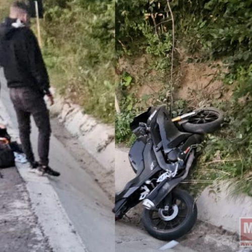 Tânăr de 18 ani rănit grav într-un accident de motocicletă în Botoșani