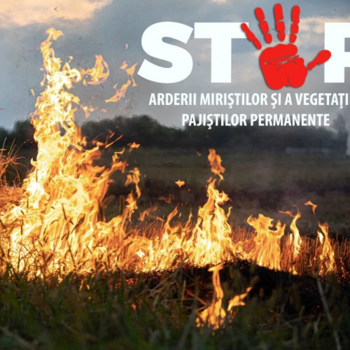 sancțiuni pentru arderea vegetației în ariile protejate