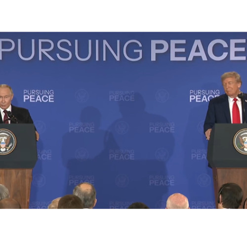 conferința de presă comună dintre trump și putin la anchorage, alaska