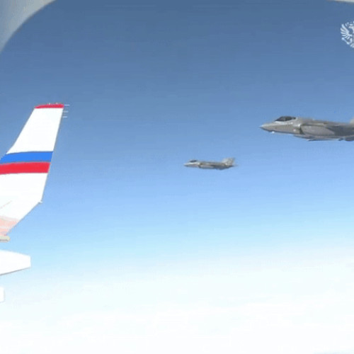 Avioane F-35 americane au escortat avionul prezidențial al lui Vladimir Putin în timpul plecării din Alaska