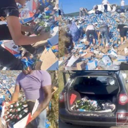 Accident spectaculos în Botoșani, transformat în petrecere de către localnici