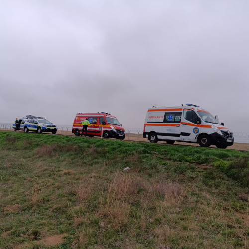 Accident pe DN22A din județul Constanța implicând patru persoane