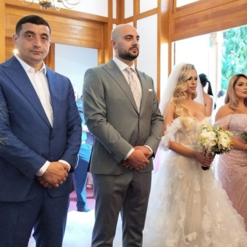 Fiica deputatului AUR Vrancea, George Badiu, s-a căsătorit în familie