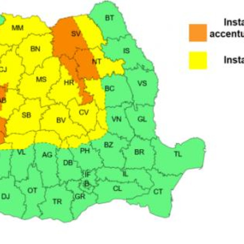 România se confruntă cu caniculă, ploi și vijelii, potrivit estimărilor meteorologice
