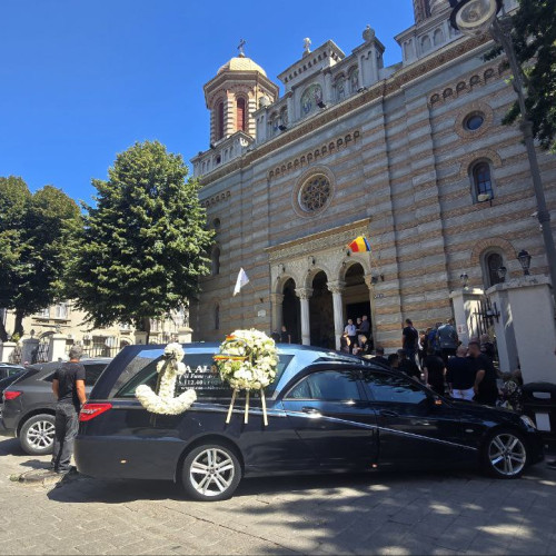 Ceremonie de înmormântare pentru Alexandru Mezei la Constanța