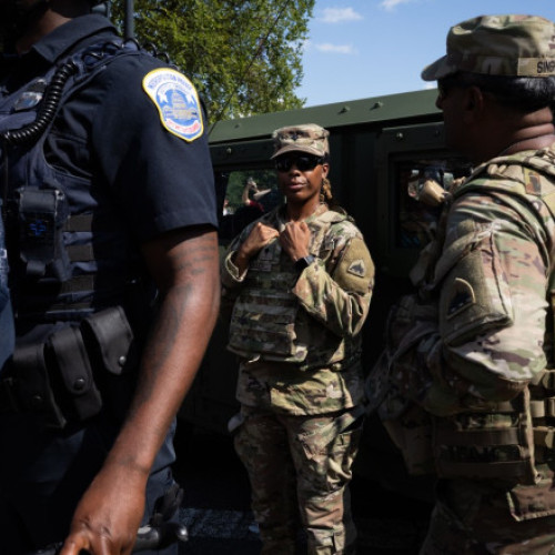 Guvernatorii republicani trimit militari în Washington, D.C., la solicitarea lui Trump