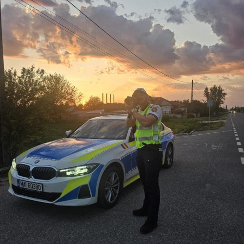 bărbat prins de poliție băut la volan pe drumurile din județul Gorj