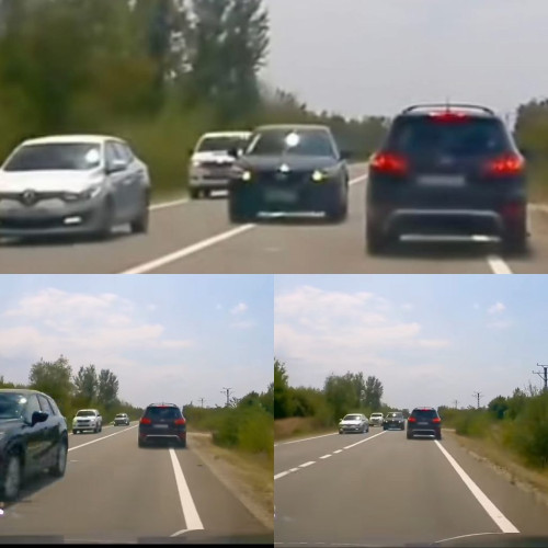 incident periculos pe drumurile din Gorj