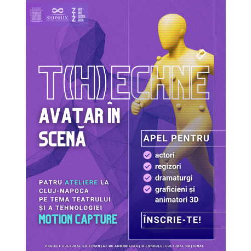 proiectul „t(h)echne: avatar în scenă” aduce tehnologia în lumea teatrului la cluj