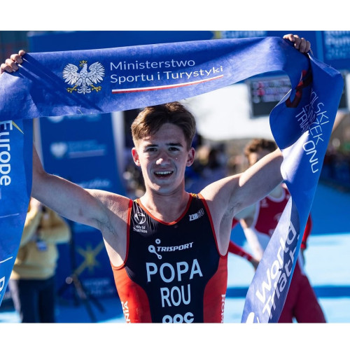 Tânărul triatlionist Carol Popa: performanțe, ambiții și pasiune pentru sport