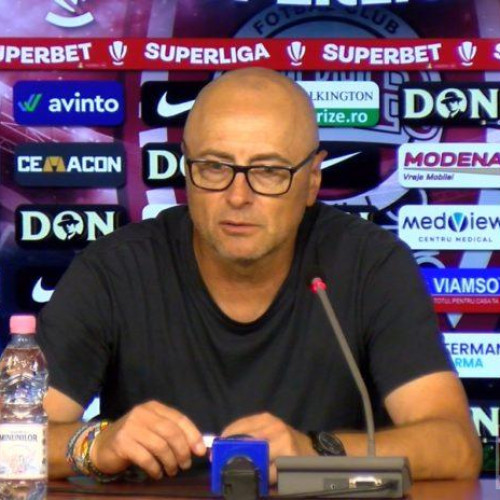 leo grozavu, antrenorul FC Botoșani, laudă remiza cu CFR Cluj
