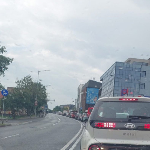 accident rutier pe calea turzii din cluj-napoca: traficul complet blocat