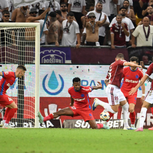 Egalitate pe arena națională în derby-ul dintre FCSB și Rapid București