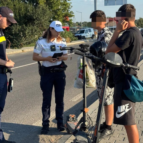 Poliția din Flamanzi a organizat o acțiune de prevenire a accidentelor rutiere