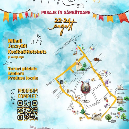 festivalul cultural din bistrita aduce muzică, artă și gastronomie în centrul orașului