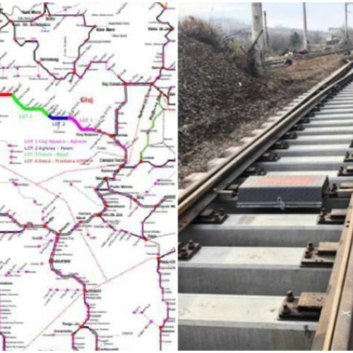 modernizarea liniei ferate dintre cluj-napoca și episcopia bihor înaintează, anunță CFR Infrastructura