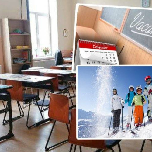 Elevii dâmbovițeni încheie cel de-al treilea modul cu o săptămână de schi: Vacanță binemeritată