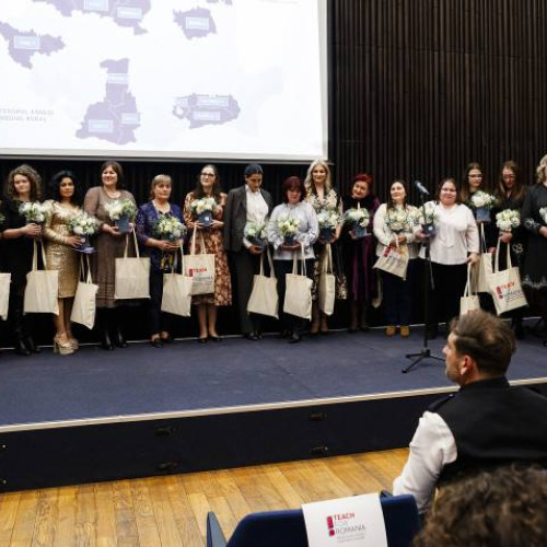 Șapte cadre din mediul rural premiate de Teach for Romania la Gala "Profesorului Anului