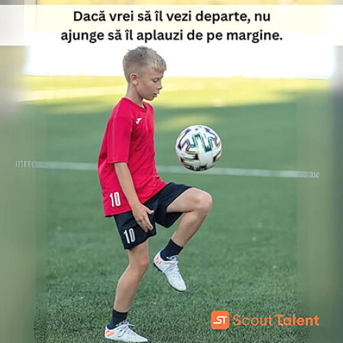 hunedoreanul: George Casandruc a creat o platformă digitală pentru promovarea tinerilor fotbaliști