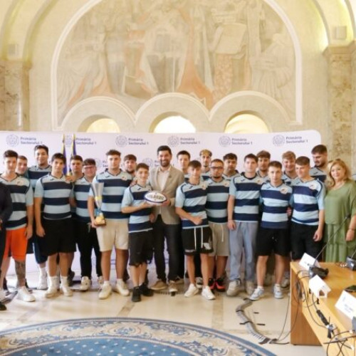 Colegiul Tehnic "Dinicu Golescu" a primit premiu pentru performanța la rugby