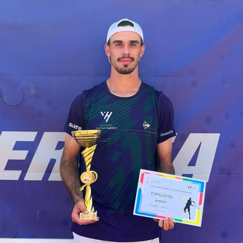 Cezar Cretu, favorit la turneul ITF de la Târgu Jiu