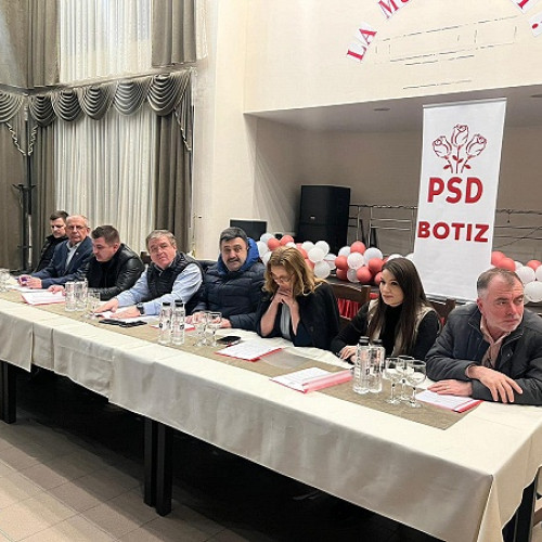 Pregătiri electorale în organizația PSD Botiz: Ședință de lucru cu participarea președintelui județean și a prefectului Radu Roca pentru dezvoltarea comunității