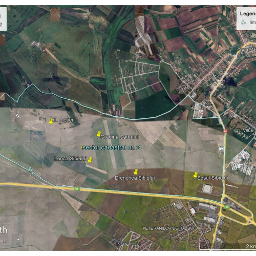 Apariție întârziată a înregistrării cadastrale gratuite în zona dintre cartierele Viile Sibiului și Veteranii de Război