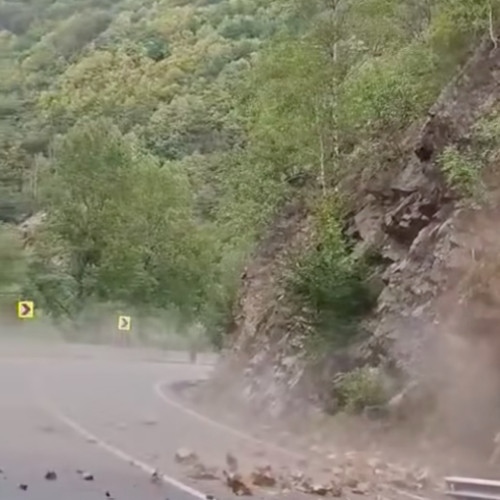 Lucrări de rânguire a versanților pe DN 66, Defilul Jiului