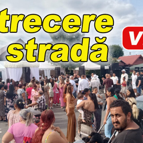 Nuntă tradițională pe strada Simila într-o după-amiază însorită