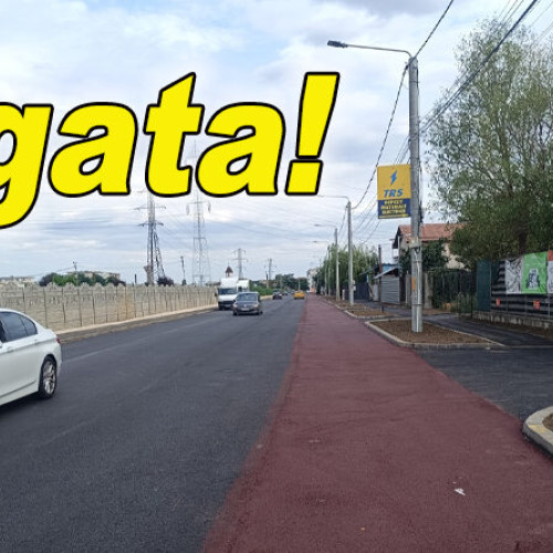 Strada Veteranilor, finalizată după doi ani de lucrări