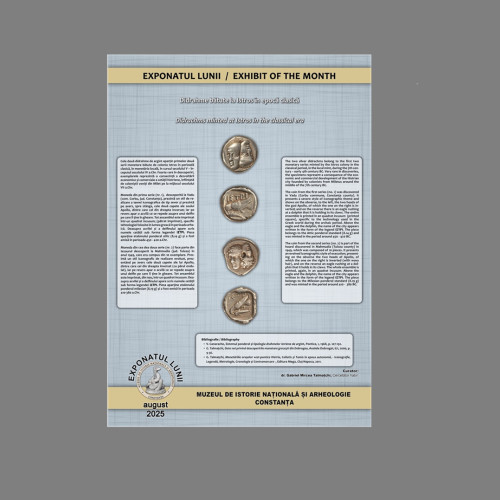 Descoperire rară de monede antice din cetatea Histria