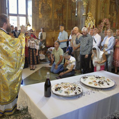 Sărbătoare importantă la mănăstirea Tiganesti cu ocazia Adormirii Maicii Domnului