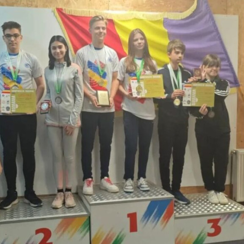 CS Politehnica Iași a obținut 14 medalii la campionatele naționale de tir sportiv pentru juniori III
