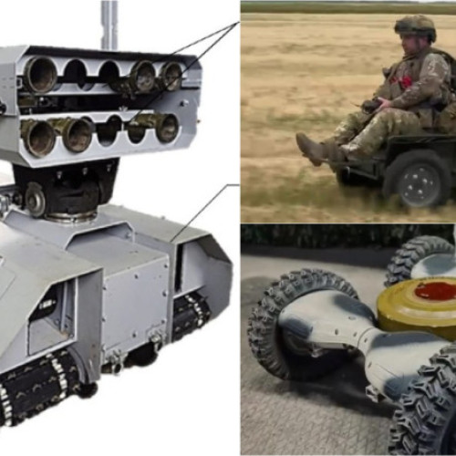 Robotica de pe câmpul de luptă din Ucraina: noi tipuri de drone terestre fără echipaj