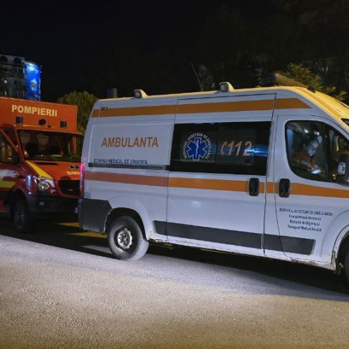 accident grav cu mașina răsturnată în Constanța