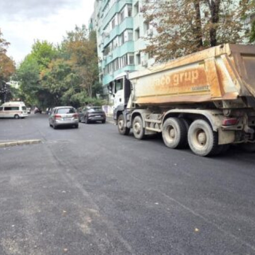 Lucrări de reabilitare pe tronsonul dintre Calea Griviței și Strada Comana