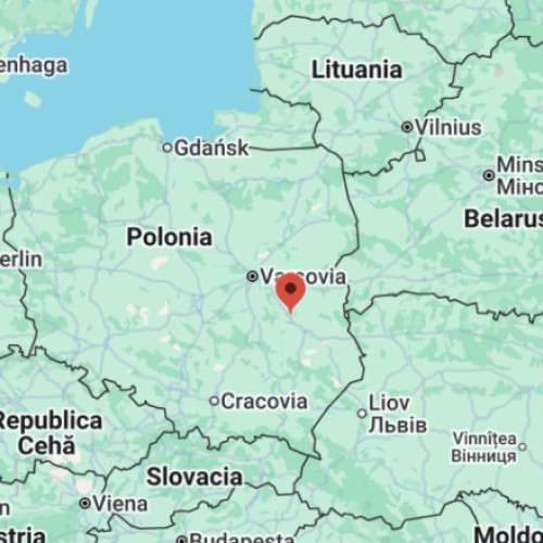 Obiect neidentificat cazut şi explodat într-un lan de porumb în estul Poloniei